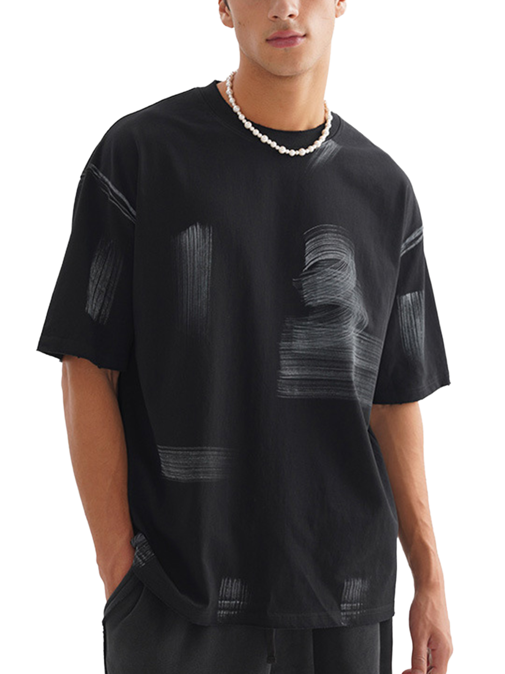 Hand Brushed T-Shirt – Vintage Streetwear | Tapstitch-6